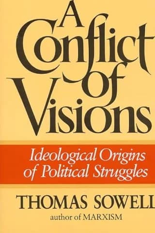 Cover of A Conflict of Visions by Thomas Sowell