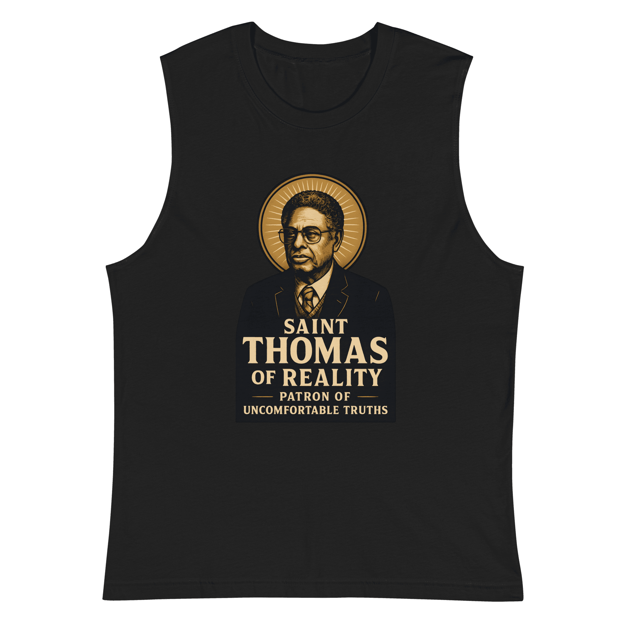 Saint Thomas of Reality Tank Top - alternate view