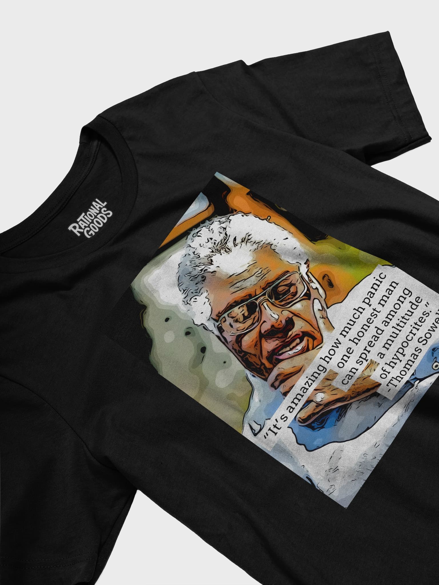 One Honest Man – Sowell Art Shirt - alternate view