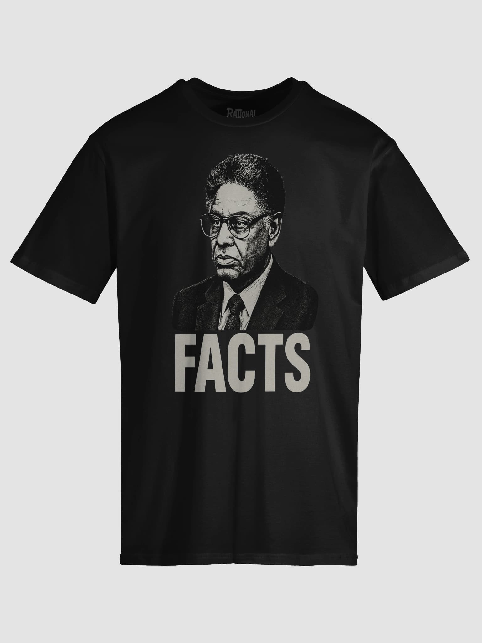 "Facts" - Thomas Sowell Tee (Premium Version) - alternate view