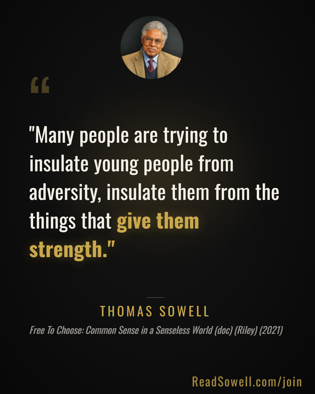 Meme: Many people are trying to insulate young people from adversi...