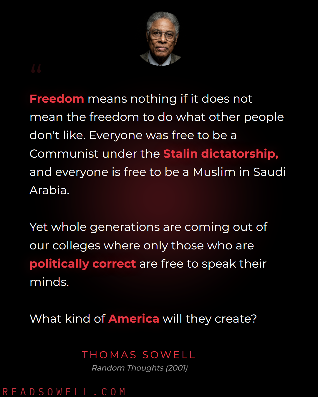 Meme: Freedom means nothing if it does not mean the freedom to do ...