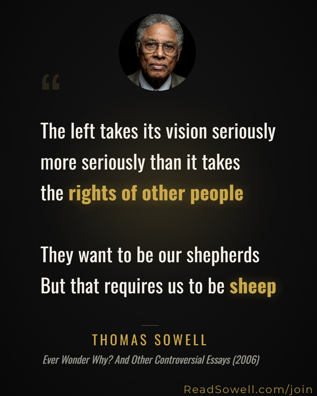 Meme: The left takes its vision seriously — more seriously than it...