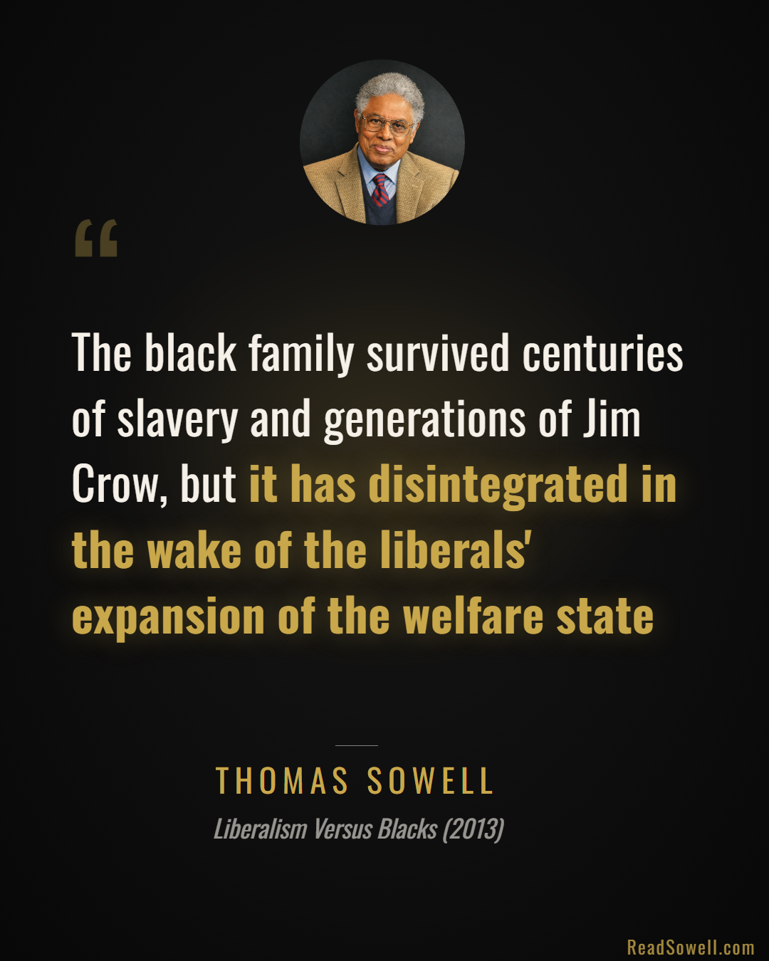Meme: The black family survived centuries of slavery and generatio...